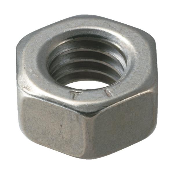 他サイト： TRUSCO(トラスコ)　六角ナット１種　チタン強度Ｔｉ２　サイズＭ６Ｘ１．０　７個入 TB94-0006の商品画像