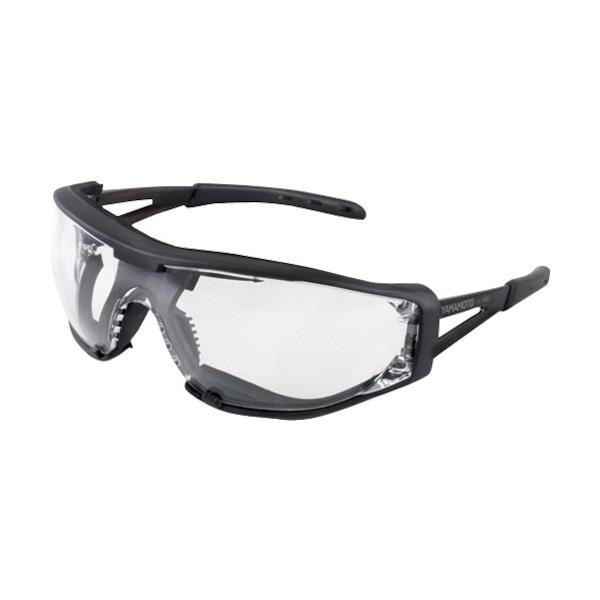 【仕様】●レンズ色：クリア●テンプル色：ブラック●幅(mm)：151●高さ(mm)：50●長さ(mm)：156●レンズ厚(mm)：約2●防曇加工：○●防傷加工：○●UVカット：○●ノーズパッド：○●タイプ：ガスケット●JIS T 8147規...