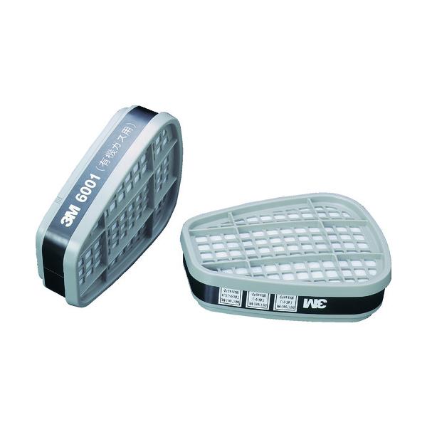 他サイト： ３Ｍ　防毒マスク用吸収缶　６００１　２個入り 6001の商品画像