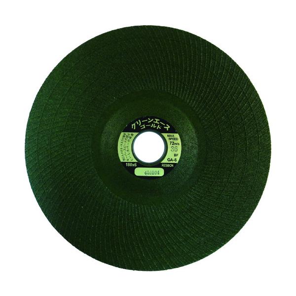 【仕様】●粒度(#)：36●外径(mm)：180●厚さ(mm)：6●穴径(mm)：22●最高使用周速度(m/s)：72●最高使用回転数(rpm)：7630●最高使用周速度：72m/s(4300m/min)【型番】GA1806-36　/　GA...