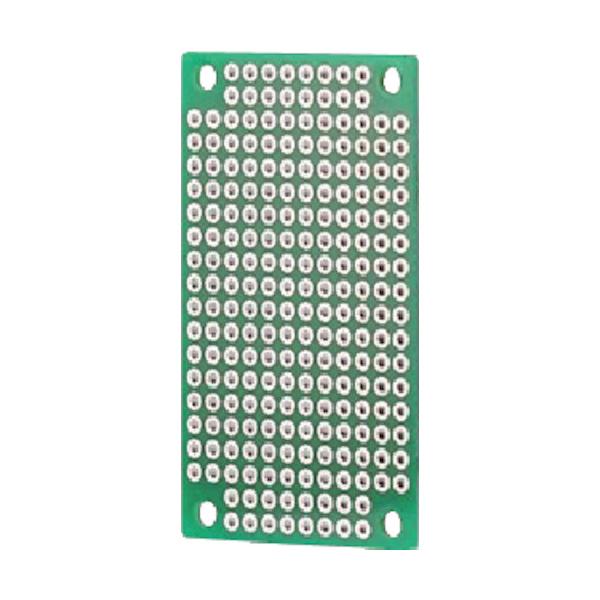 【仕様】●外形寸法(mm)高さ：1.2●外形寸法(mm)幅：32●外形寸法(mm)奥行：53●取付ビスサイズ：M2、M2.5●両面スル―ホールで、2.54mmピッチのユニバーサル基板です.●取付ビスサイズはM2・M2.5共用です。【型番】P...