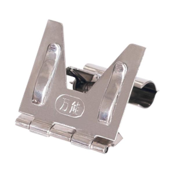 【仕様】●色：シルバー●幅(mm)：24●高さ(mm)：24●タイプ：小●クリップ部厚み約10ミリまで対応【型番】07803XXX【商品コード】3627522※お問い合わせの際はこちらの商品コードをお伝えください