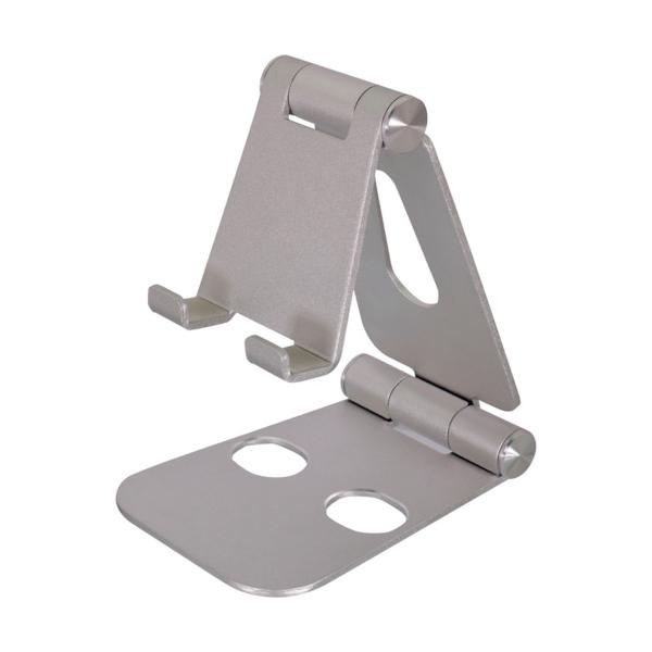 【仕様】●高さ(mm)：130●奥行(mm)：27●幅(mm)：76●色：シルバー●対応機種：各種スマートフォン・タブレット（厚さ 約14mmまで）●保証期間：初期不良のみ交換保証【型番】OWL-STD03-SI　/　OWLSTD03SI【...