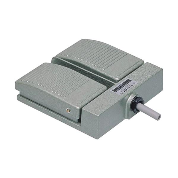 オジデン　フットスイッチ　アルミダイカスト製ミニ形　電気定格６Ａ−２５０ＶＡＣ OFL-TV-S3