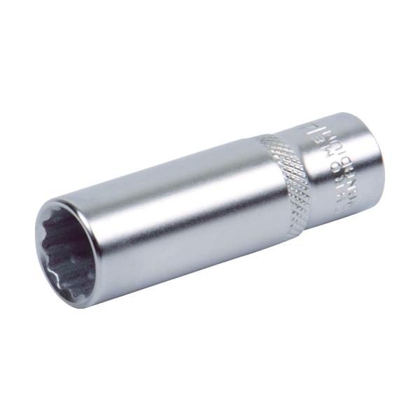 他サイト： TRUSCO(トラスコ)　ディープソケット（１２角）　差込角１２．７　対辺１０ｍｍ TS4-10WLの商品画像