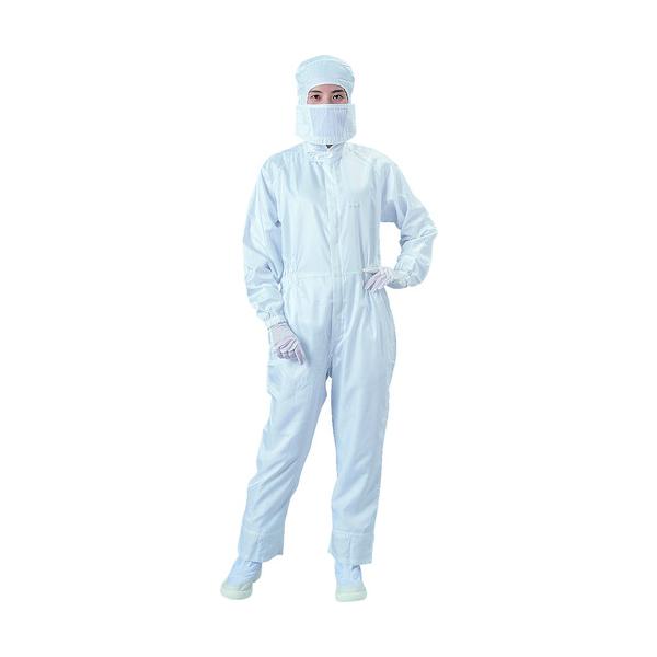 ■BLASTON フード付つなぎ服 ホワイト Lサイズ〔品番:BSC11032WL〕【4165136:0】[店頭受取不可] BLASTON（ブラストン） フード付つなぎ服 ホワイト Lサイズ BSC-11032