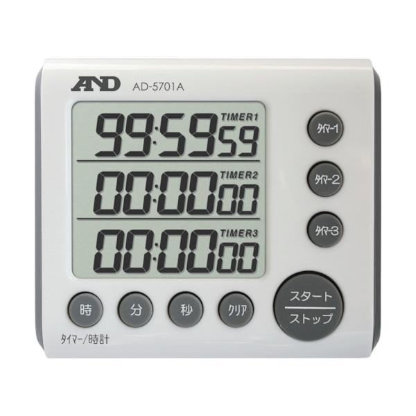 【仕様】●最大計時：99時間59分59秒●最小計時(秒)：1●幅(mm)：80●奥行(mm)：30●高さ(mm)：70●色：ホワイト●電源：単4形乾電池×1個(付属)●最小計時：1秒●縦×横×厚さ：70×80×30mm●年月、時刻、日付の同...