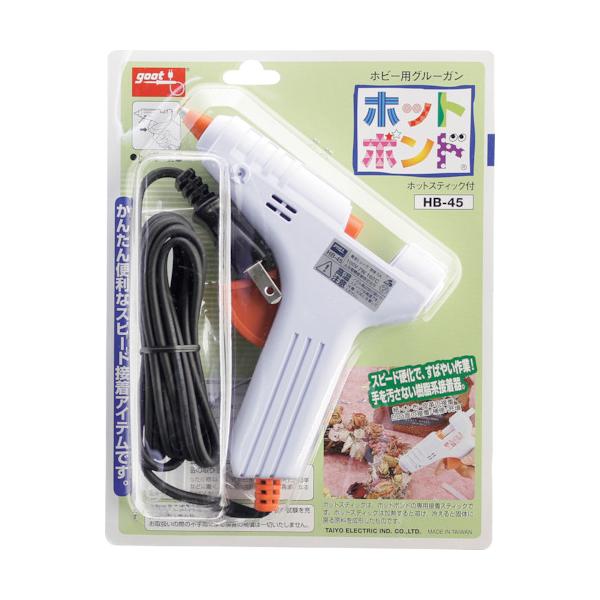 【仕様】●電源(V)：AC100●消費電力(W)：7●設定温度(℃)：160●適合ホットメルト：HB-40Sタイプ●幅(mm)：130●高さ(mm)：115●コード(m)：1.5●ホビー用から業務用まで幅広く使われている接着アイテム／ホット...
