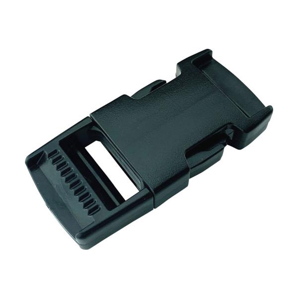 【仕様】●色：ブラック●厚さ(mm)：12●袋入数(個)：1●横(mm)：68●縦(mm)：32●適合ベルト幅(mm)：25●サイドリリースバックル 角型【型番】JNA-225　/　JNA225【商品コード】4744371※お問い合わせの際...