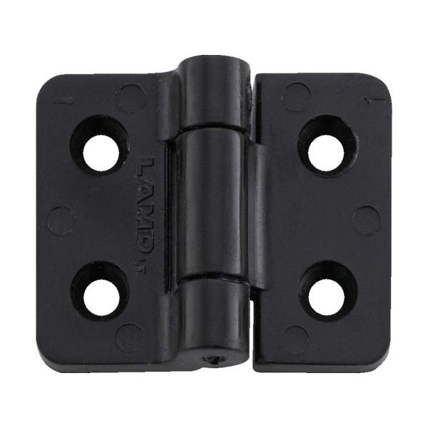 【仕様】●全長(mm)：20●幅(mm)：25●厚さ(mm)：2.0●トルク(N・m)：0.0784±25%●ねじ穴数：4●穴径(mm)：φ2.4穴φ4.2皿●勝手タイプ：小型●色：ブラック●弊社２万回開閉試験クリア●色：ブラック【型番】H...