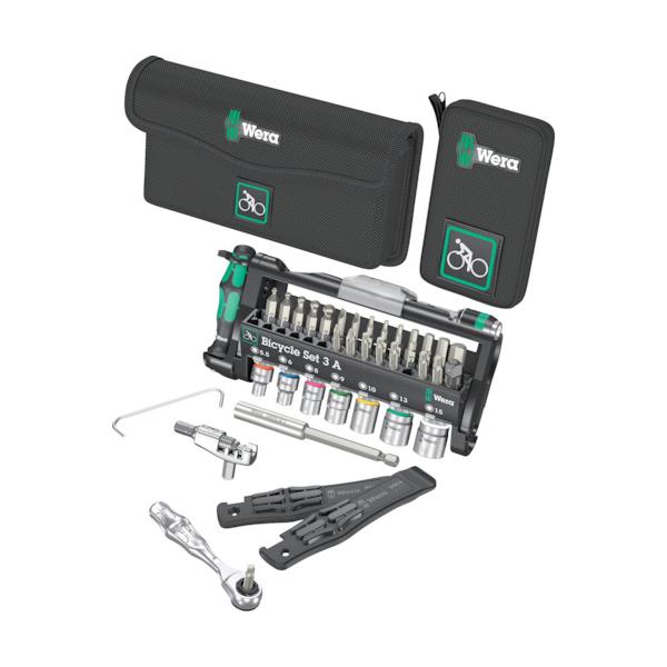 工具 Wera（ヴェラ） 自転車メンテナンスセット3A 004183 : 工具の楽市