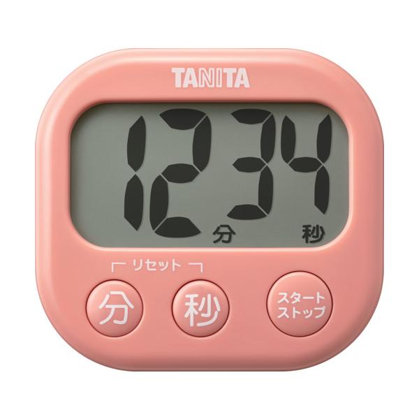 【仕様】●最大計時：99分59秒●最小計時(秒)：1●最小計時(分)：1●幅(mm)：82●奥行(mm)：23●高さ(mm)：76●電源(V)：1.5V DC　単4形乾電池●色：コーラルピンク●電源：単4形乾電池×１本(お試し用付属)●音量...