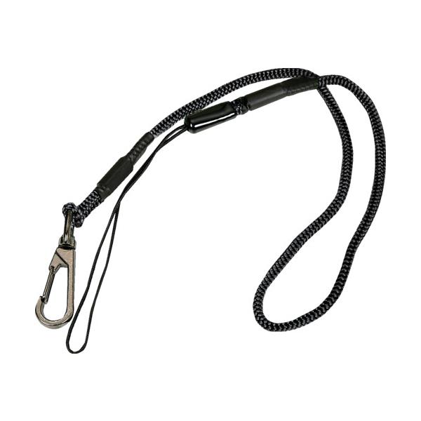 TRUSCO(トラスコ)　セーフティコード　フックｘアラミドコード　３ｋｇ　ブラック TSCA-3BK