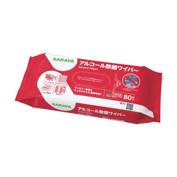 【仕様】●シートサイズ(mm)：200×200●ケース入数：24●入数(枚)：80●香り：無香料●アルコールタイプ【型番】42461【商品コード】6886069※お問い合わせの際はこちらの商品コードをお伝えください