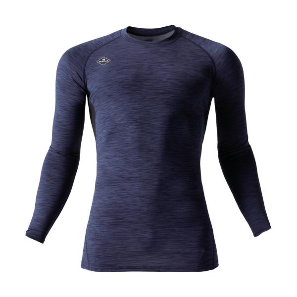 【仕様】●色：インディゴ●サイズ：L●胸囲(cm)：96●着丈(cm)：69●タイプ：長袖●クールストレッチ加工●消臭テープ仕様●フラットロックシーム縫製【型番】4070-45-L　/　407045L【商品コード】7008641※お問い合わ...