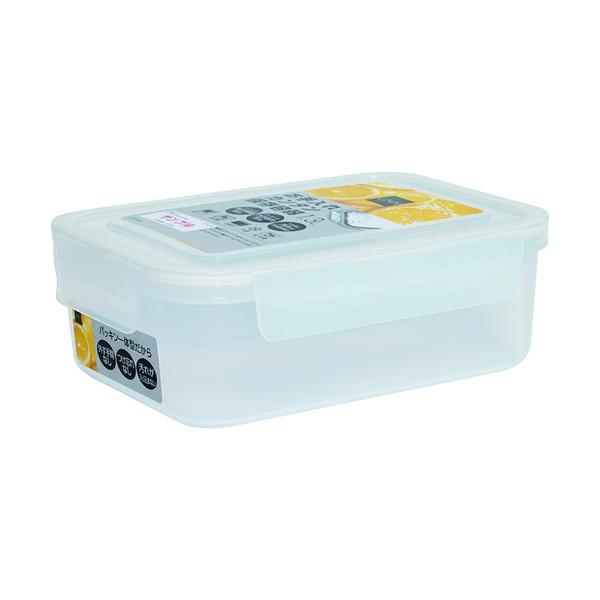 【仕様】●容量(L)：1.3●外形寸法(mm)幅：146●外形寸法(mm)奥行：210●外形寸法(mm)高さ：73●色：ナチュラル●パッキン一体4点ロック保存容器【型番】451393【商品コード】7129537※お問い合わせの際はこちらの商...