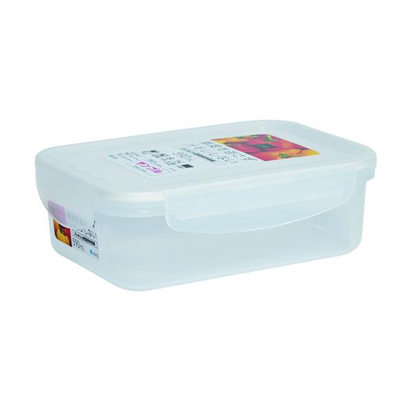 【仕様】●容量(L)：0.59●外形寸法(mm)幅：117●外形寸法(mm)奥行：165●外形寸法(mm)高さ：57●色：ナチュラル●パッキン付4点ロック保存容器【型番】450297【商品コード】7129554※お問い合わせの際はこちらの商...