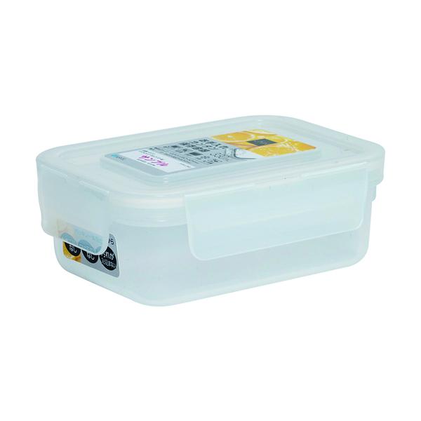 【仕様】●容量(L)：0.33●外形寸法(mm)幅：100●外形寸法(mm)奥行：135●外形寸法(mm)高さ：52●色：ナチュラル●パッキン一体4点ロック保存容器【型番】451096【商品コード】7129561※お問い合わせの際はこちらの...