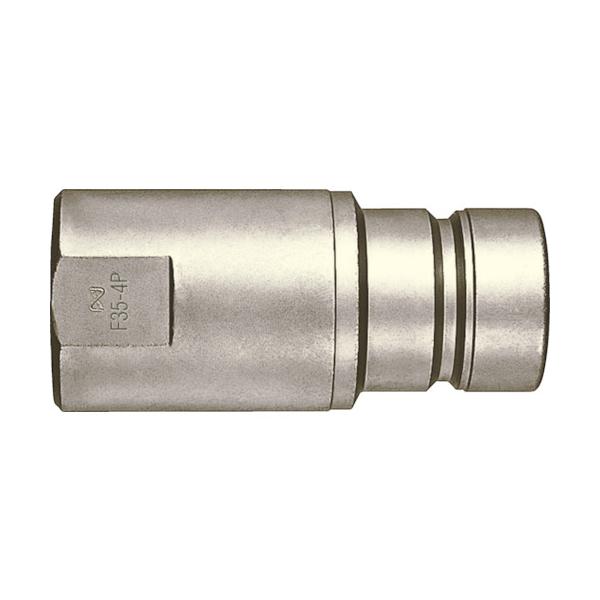 日東　フラットフェイスカプラＦ３５型　高圧配管用Ｆ３５４Ｐ（１７９０８） F35-4P STEEL FKM