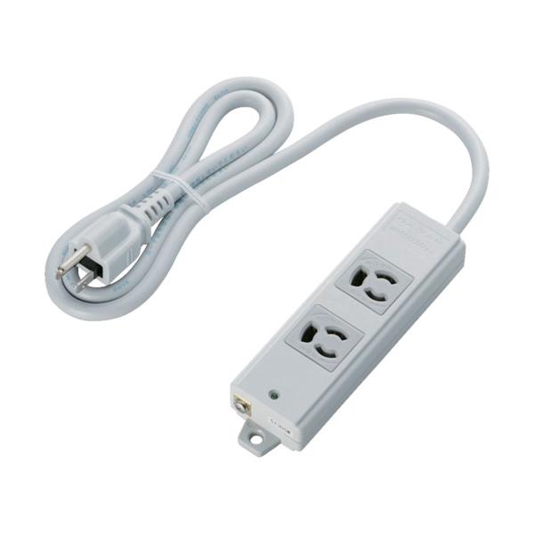 他サイト： ＥＬＥＣＯＭ　ＲｏＨｓ準拠ＯＡタップ抜け止　３Ｐ　２個口　マグネット１ｍグレー T-WRM3210LG/RSの商品画像