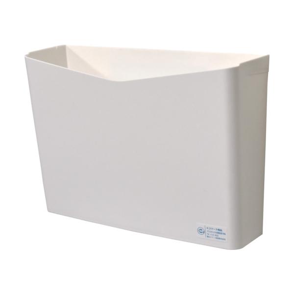 【仕様】●奥行(mm)：98●高さ(mm)：237●間口(mm)：333●最大積載量(kg/台)：2●色：ホワイト●フタ：無し●マグネット着脱式【型番】SRPPHW【商品コード】8553270※お問い合わせの際はこちらの商品コードをお伝えください