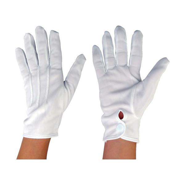 【仕様】●色：ホワイト●サイズ：L●全長(cm)：23●手のひら周り(cm)：17●中指長さ(cm)：8.5●厚さ(mm)：0.7●マチ：付き●リストカラー：ホワイト●厚さ：0.7mm【型番】342-L　/　342L【商品コード】85536...