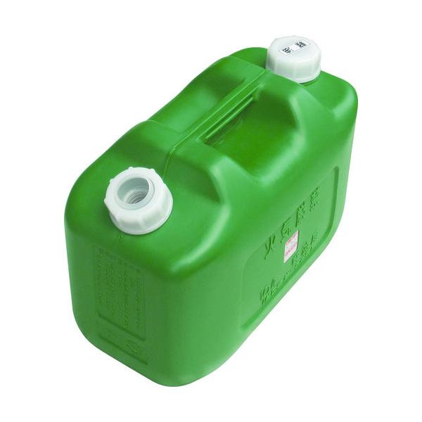 他サイト： ヒシエス　軽油缶　１０Ｌ　グリーン KY-10の商品画像