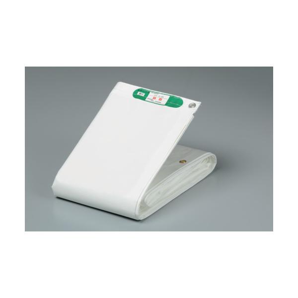 【仕様】●色：ホワイト●幅(m)：3.6●長さ(m)：5.4●厚さ(mm)：0.30●ハトメ数(個)：40●ハトメピッチ(cm)：45●耐久期間：約1年●引張強度：縦645N/3cm　横639N/3cm●引裂強度：縦230N、横205N●ハ...