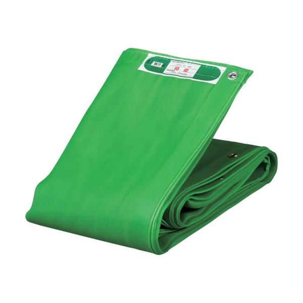 【仕様】●幅(m)：1.8●長さ(m)：3.6●ハトメ数(個)：24●ハトメピッチ(cm)：45●引張強度：縦630N/3cm、横560N/3cm●耐久期間：約0.5●引裂強度：250N×250N●色：グリーン●幅(mm)：1800●ハトメ...