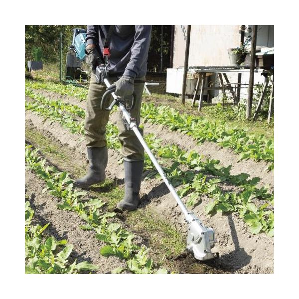 【仕様】●色：シルバー●長さ（ｍｍ）：９８０●作業幅２２０ｍｍ●雑草を根こそぎ除草できます。●傾斜地にも対応できる3段階のブレード調整付きです。【メーカー】マキタ　/　makita【型番】WA400MP【商品コード】A-78069※お問い合...