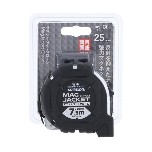 【用途】●一人でも楽に測定できる強力マグ爪と両面印刷 ●JIS1級【特長】●反射を抑えた読みやすいテープ ●ベルトホルダー付 ●マグ爪 ●両面印刷【仕様・サイズ・材質】●25mm-7.5M【型番】KMC31CML2575【商品コード】T80...
