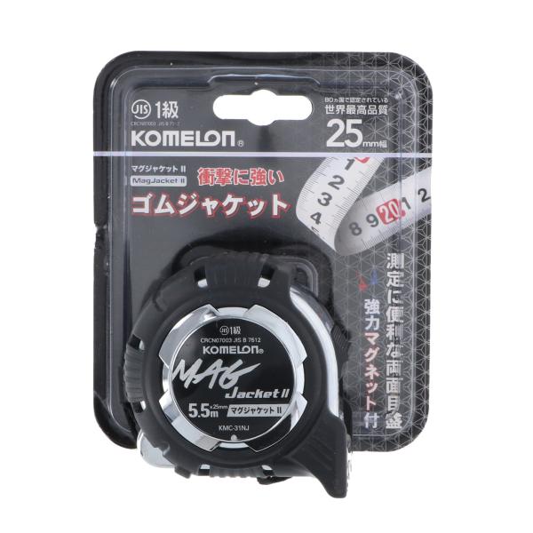【用途】●一人でも楽に測定できる強力マグ爪と両面印刷 ●JIS1級【特長】●反射を抑えた読みやすいテープ ●マグ爪 ●両面印刷【仕様・サイズ・材質】●25mm-5.5M【型番】KMC31NJシルバー【商品コード】T809042371※お問い...