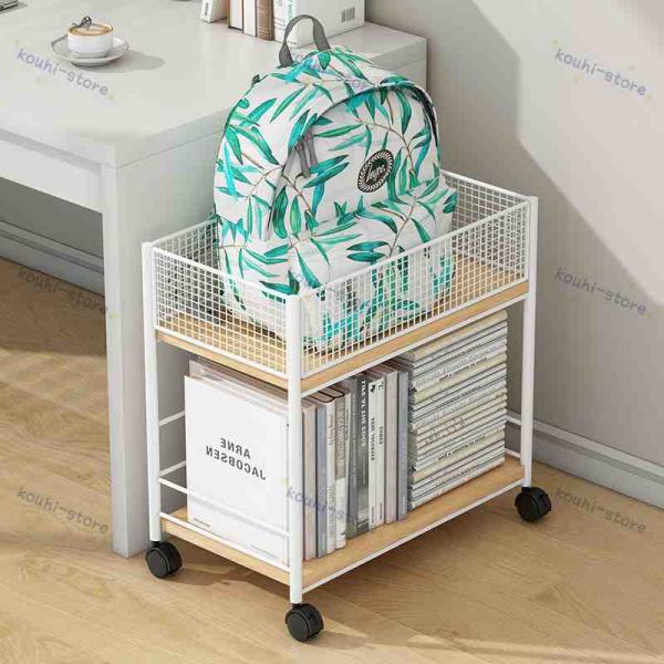 基本仕様サイズ：約幅36ｃｍ×奥行22ｃｍ×高さ43ｃｍ素材天板：合成樹脂化粧繊維板フレーム、メッシュ棚板：スチール（エポキシ粉体塗装）たっぷり収納お部屋をスッキリ片付け上段深さのあるバスケット棚板通気性抜群でホコリが溜まりにくいメッシュ形...