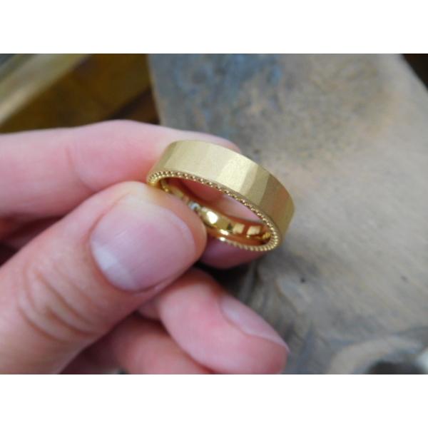 最終値下げ　K24 純金1000 リング Jeweluce K24 純金 ゴールド リング 5mm 【14〜21号】 指輪 24k