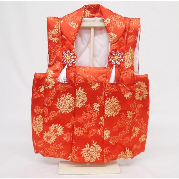 〇サイズ：幅×奥行×高さ　３５×８×５０（cm）女の子用の被布着になります。ひな祭りやお祝い事に赤ちゃんに着せて記念写真をどうぞ。