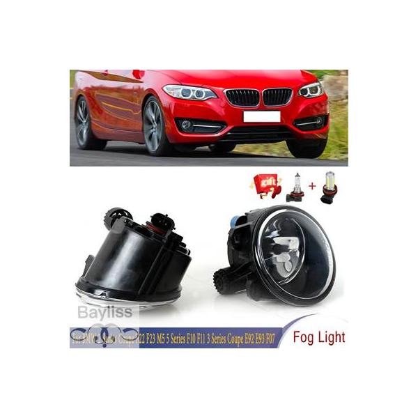 【並行輸入品】 LEDハロゲンフロントバンパー フォグランプ bmw 2シリーズクーペ f22 f23 5シリーズ f10 f11 3シリーズクーペ e92 e