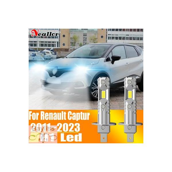 【並行輸入品】 Canbus LEDカーヘッドライト ハイパワーカーヘッドライト オートフォグダイオード h1 12v 55w ルノーキャプチャー 2011-2