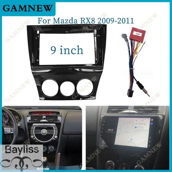 並行輸入品】 マツダ Rx8 RX-8 Android ラジオ オーディオ ブラケット