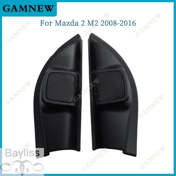 【並行輸入品】 Mazda 2-2008カースピーカー用ケース オーディオドアアングルガム マウントボックス 2個