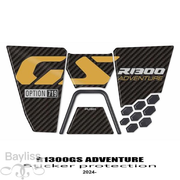 並行輸入品】 バイク用グローブボックスステッカー bmw r1300gs