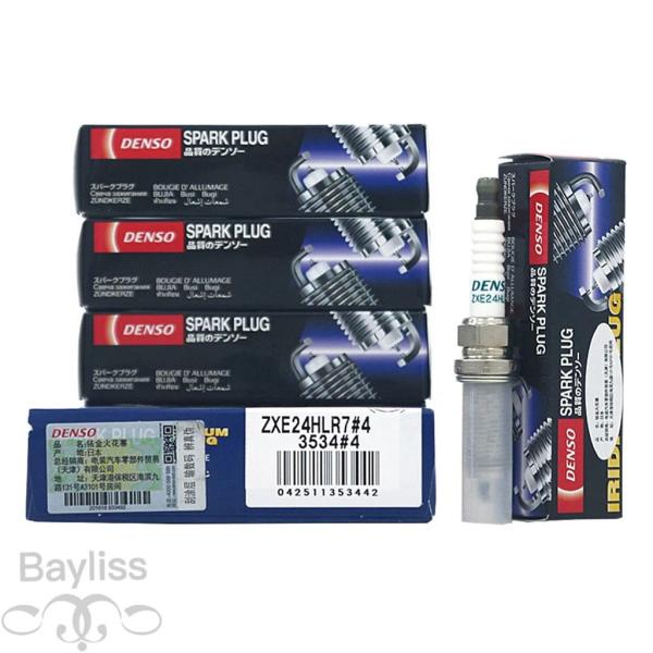 並行輸入品】 4 個 ZXE24HLR7 3534 デンソー スパークプラグ ボルボ