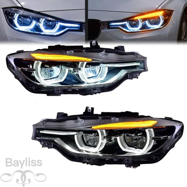【並行輸入品】 LEDハロゲンヘッドライトアセンブリ キセノンヘッドライト カーアクセサリー BMW f30 f31 f35 320i 328i 335i 3シ