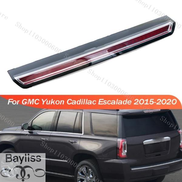 【並行輸入品】GMC ユーコンキャデラックエスカレード 2015 2016 2017 2018 2019 2020 ハイマウントブレーキライト LED 3rd ブレーキランプブラック/レッド