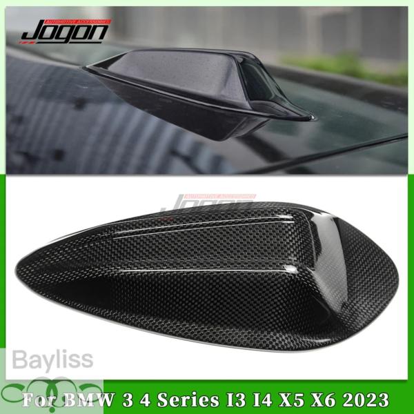 【並行輸入品】カーボンカールーフアンテナステッカー カーアクセサリー bmw x5 x6 i3 i4 2023 2024 2025
