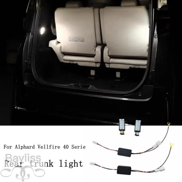 【並行輸入品】トヨタ アルファード 40系 AH40 2023-2025 アクセサリー LED カーテールライト ヴェルファイア 40系 リアトランクライト ア