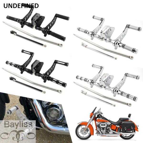 【並行輸入品】Forward統制フットペグキットforHarley dyna street bob fxdb 2006-2017ローライダーfxdl2000-2012スーパーグライドfxd 2000-2015