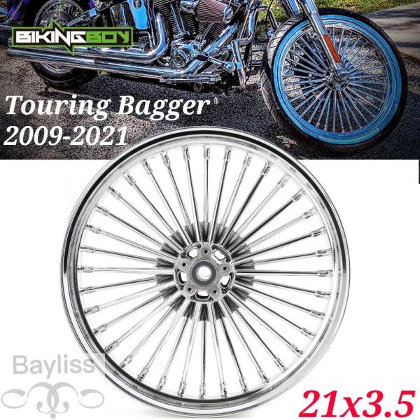 並行輸入品】21 インチ3.5インチ フロントホイールリムツーリング