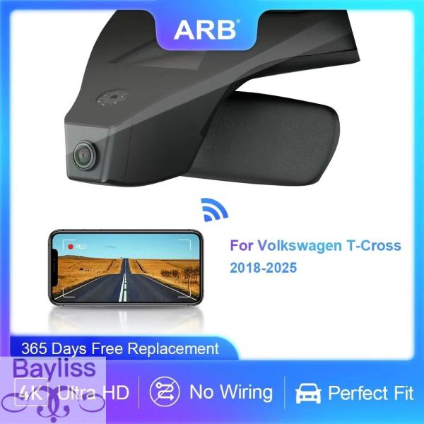 【並行輸入品】フォルクスワーゲン T-Cross 2018-2025用ドライブレコーダー ARB 4K OEMスタイル 車載カメラ WIFI制御