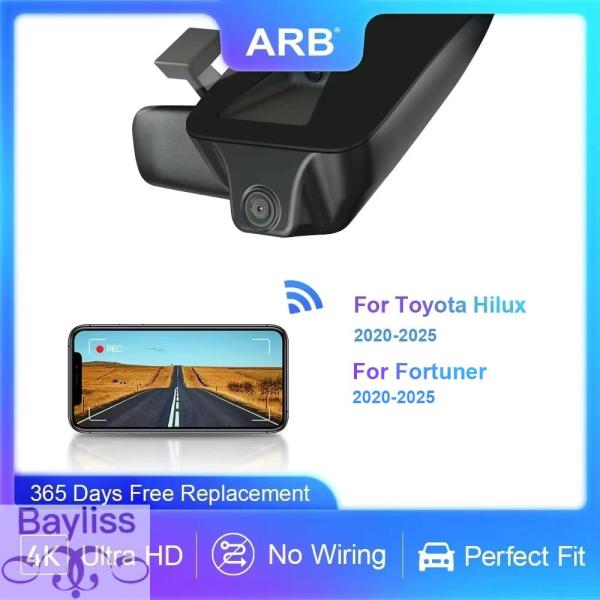 【並行輸入品】トヨタ ハイラックス/フォーチュナー 2020 2021 2022 2023 2024 2025用ドライブレコーダー ARBスタイル WIFI A