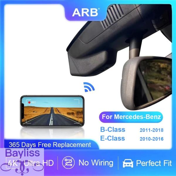 【並行輸入品】メルセデスBクラスW246 2011-2018 / Eクラス 2010-2016用適合車載DVR ARB 4Kドライブレコーダー WiFi付き ベ
